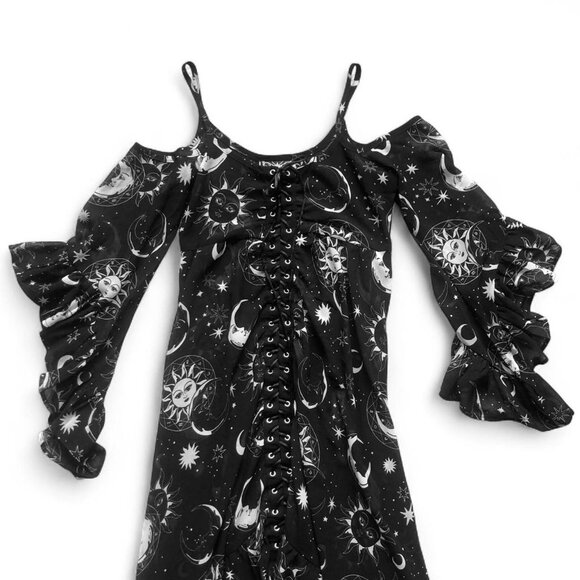 Killstar Astral Light Maxi Dress - Picture 5 of 7